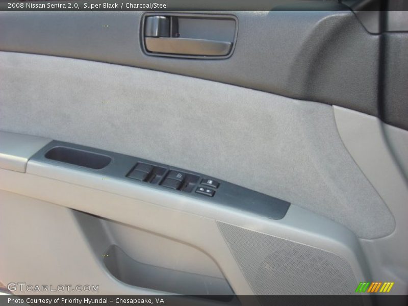 Super Black / Charcoal/Steel 2008 Nissan Sentra 2.0