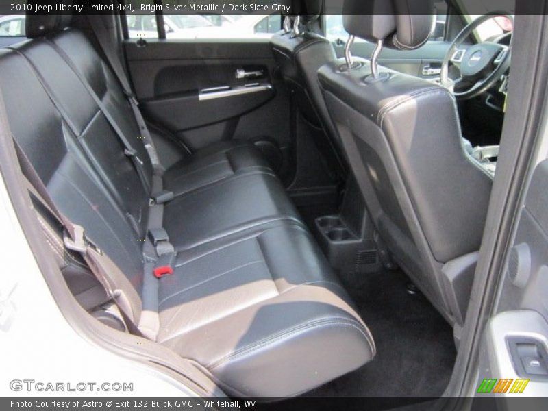 Bright Silver Metallic / Dark Slate Gray 2010 Jeep Liberty Limited 4x4