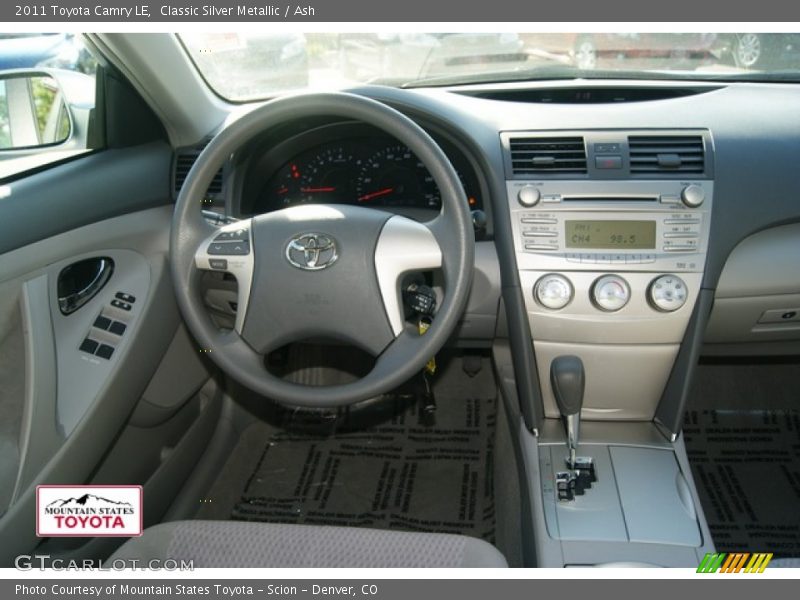 Classic Silver Metallic / Ash 2011 Toyota Camry LE