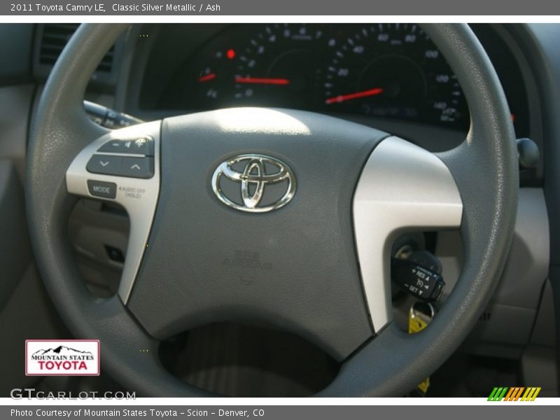 Classic Silver Metallic / Ash 2011 Toyota Camry LE