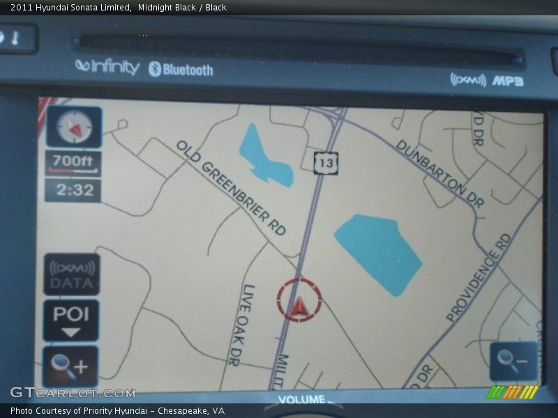 Midnight Black / Black 2011 Hyundai Sonata Limited