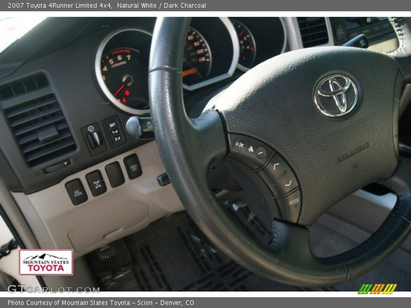 Natural White / Dark Charcoal 2007 Toyota 4Runner Limited 4x4