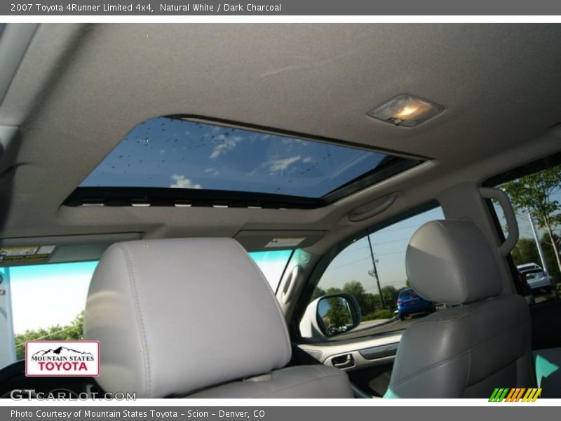 Natural White / Dark Charcoal 2007 Toyota 4Runner Limited 4x4