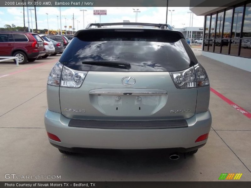 Bamboo Pearl / Ivory 2008 Lexus RX 350 AWD