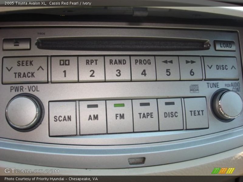 Cassis Red Pearl / Ivory 2005 Toyota Avalon XL
