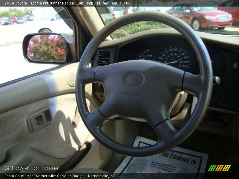 Impulse Red Pearl / Oak 2004 Toyota Tacoma PreRunner Regular Cab