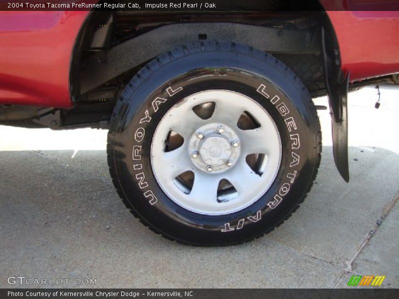 Impulse Red Pearl / Oak 2004 Toyota Tacoma PreRunner Regular Cab