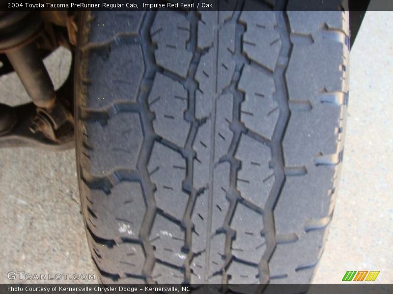 Impulse Red Pearl / Oak 2004 Toyota Tacoma PreRunner Regular Cab