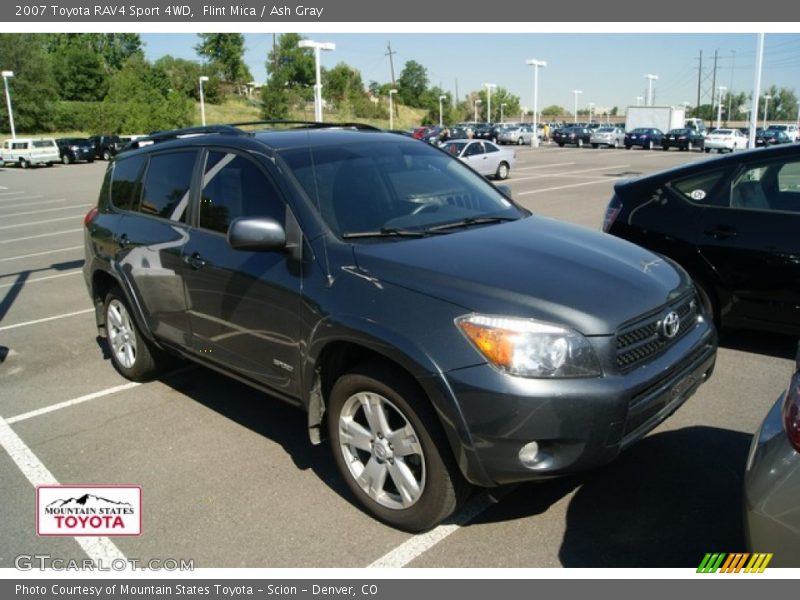 Flint Mica / Ash Gray 2007 Toyota RAV4 Sport 4WD