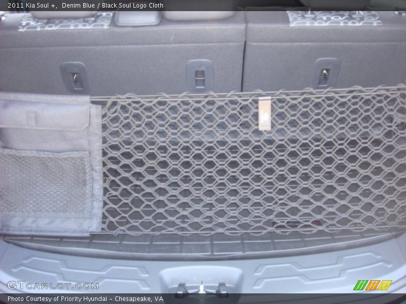 Denim Blue / Black Soul Logo Cloth 2011 Kia Soul +