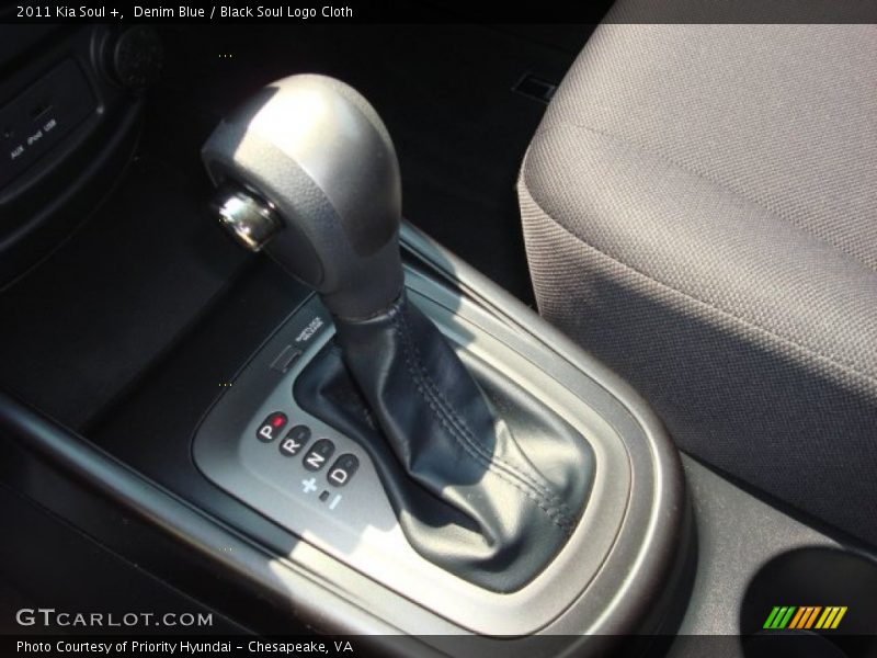Denim Blue / Black Soul Logo Cloth 2011 Kia Soul +