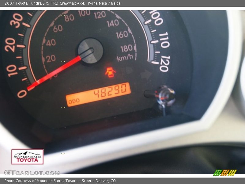 Pyrite Mica / Beige 2007 Toyota Tundra SR5 TRD CrewMax 4x4