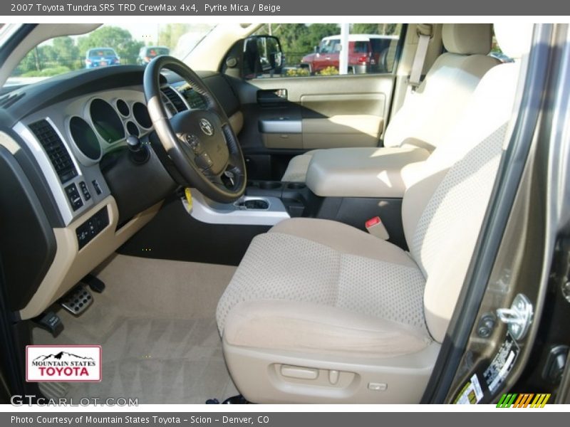 Pyrite Mica / Beige 2007 Toyota Tundra SR5 TRD CrewMax 4x4
