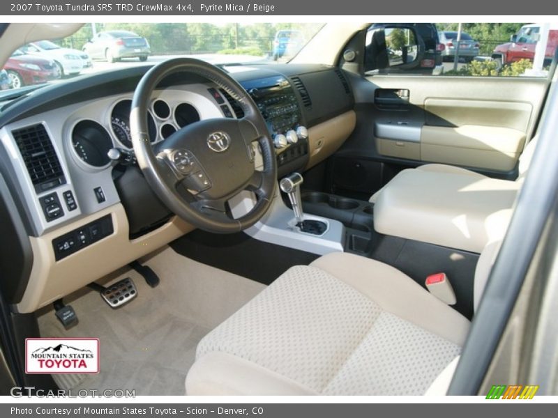 Pyrite Mica / Beige 2007 Toyota Tundra SR5 TRD CrewMax 4x4