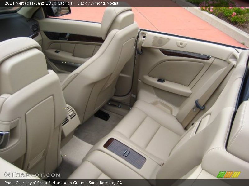 Black / Almond/Mocha 2011 Mercedes-Benz E 350 Cabriolet