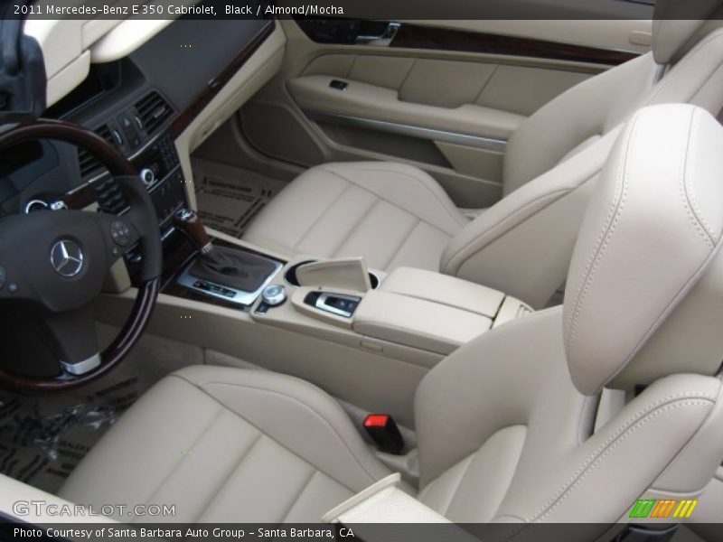 Black / Almond/Mocha 2011 Mercedes-Benz E 350 Cabriolet