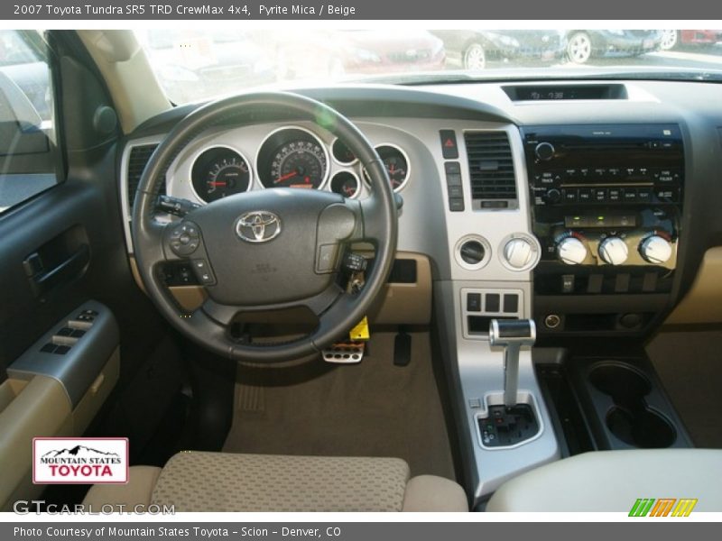 Pyrite Mica / Beige 2007 Toyota Tundra SR5 TRD CrewMax 4x4
