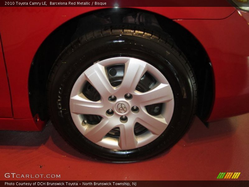 Barcelona Red Metallic / Bisque 2010 Toyota Camry LE