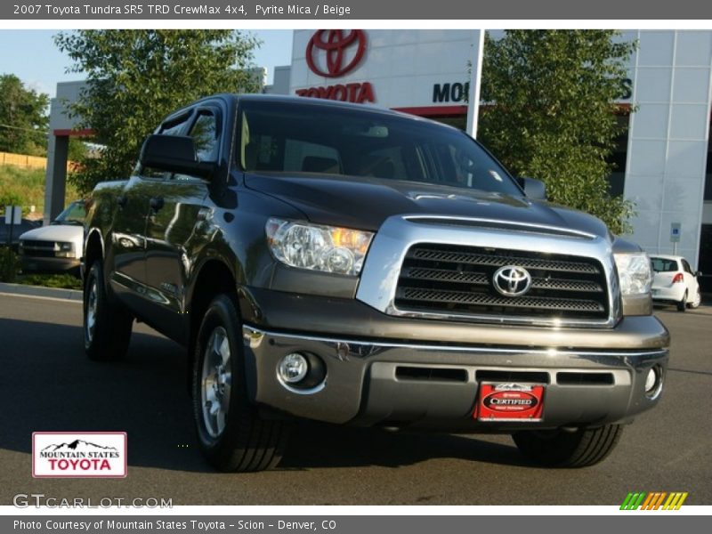 Pyrite Mica / Beige 2007 Toyota Tundra SR5 TRD CrewMax 4x4