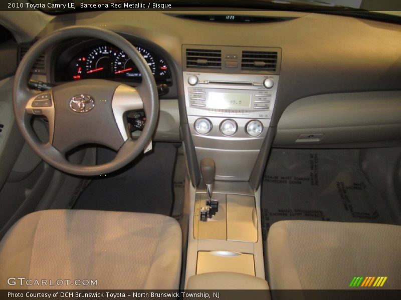 Barcelona Red Metallic / Bisque 2010 Toyota Camry LE