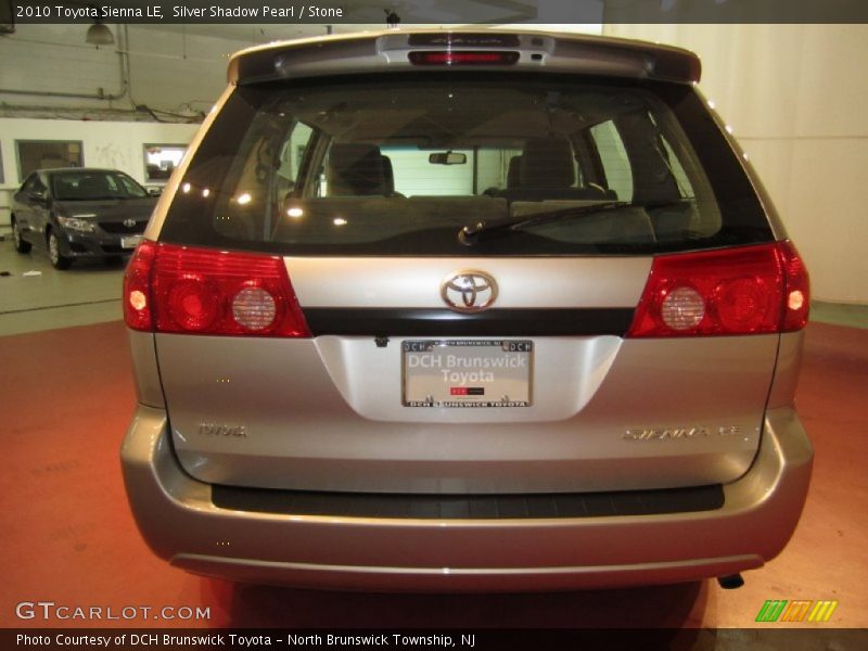 Silver Shadow Pearl / Stone 2010 Toyota Sienna LE
