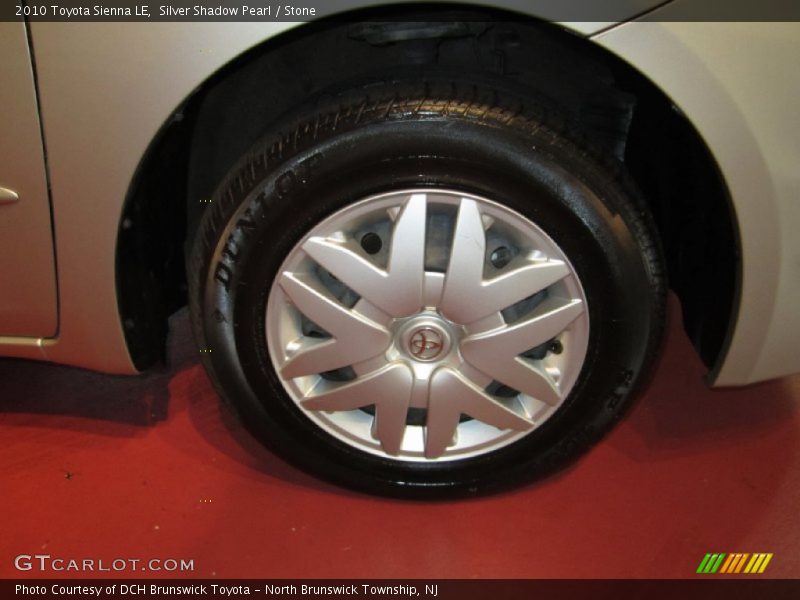 Silver Shadow Pearl / Stone 2010 Toyota Sienna LE