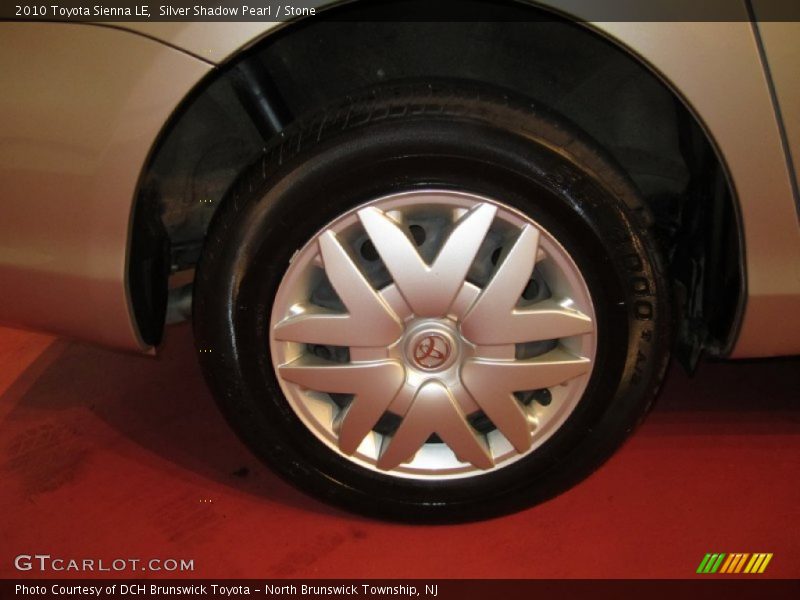 Silver Shadow Pearl / Stone 2010 Toyota Sienna LE