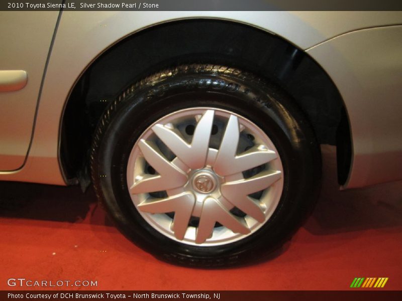 Silver Shadow Pearl / Stone 2010 Toyota Sienna LE