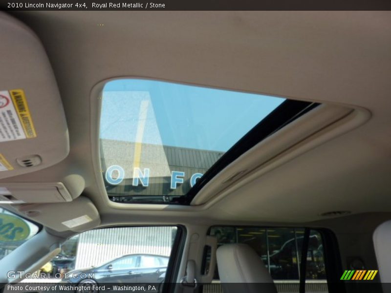 Royal Red Metallic / Stone 2010 Lincoln Navigator 4x4