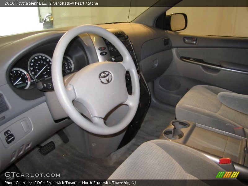 Silver Shadow Pearl / Stone 2010 Toyota Sienna LE