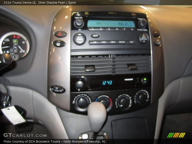 Silver Shadow Pearl / Stone 2010 Toyota Sienna LE