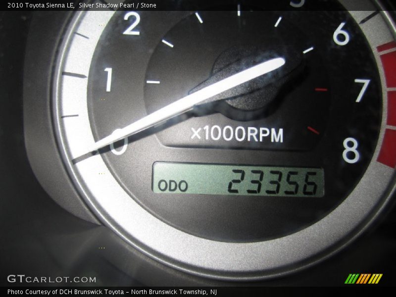 Silver Shadow Pearl / Stone 2010 Toyota Sienna LE