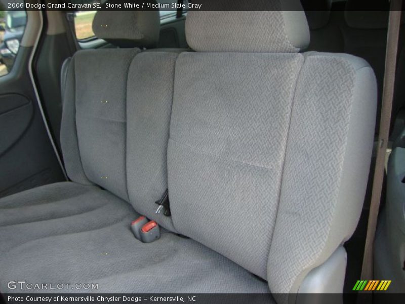 Stone White / Medium Slate Gray 2006 Dodge Grand Caravan SE