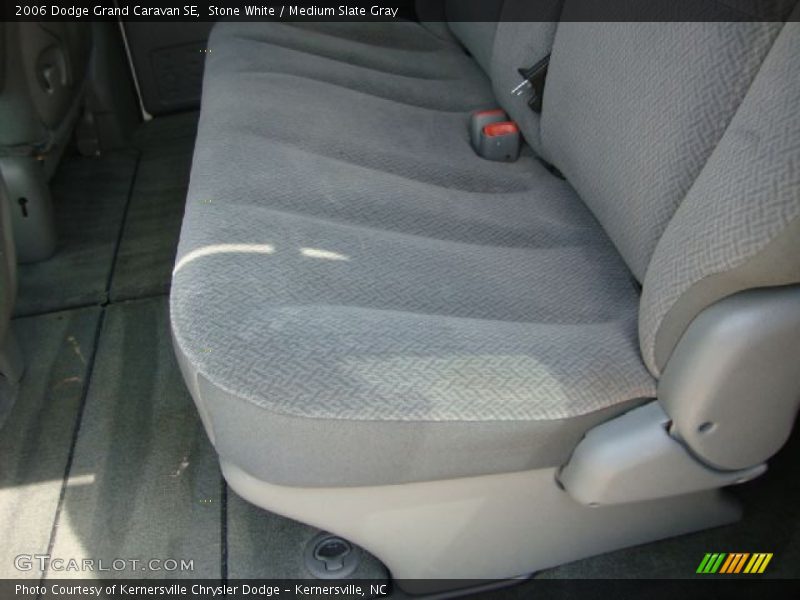 Stone White / Medium Slate Gray 2006 Dodge Grand Caravan SE