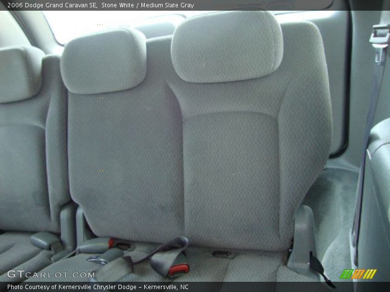 Stone White / Medium Slate Gray 2006 Dodge Grand Caravan SE