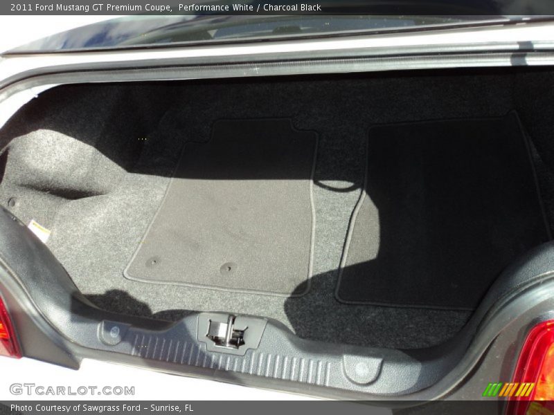  2011 Mustang GT Premium Coupe Trunk