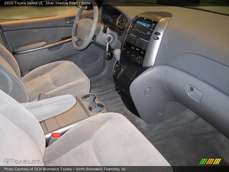 Silver Shadow Pearl / Stone 2010 Toyota Sienna LE