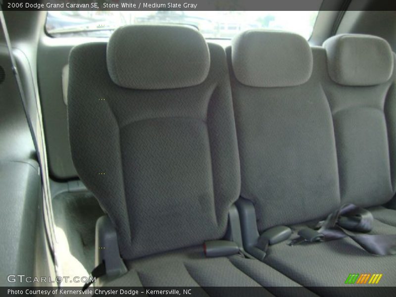 Stone White / Medium Slate Gray 2006 Dodge Grand Caravan SE
