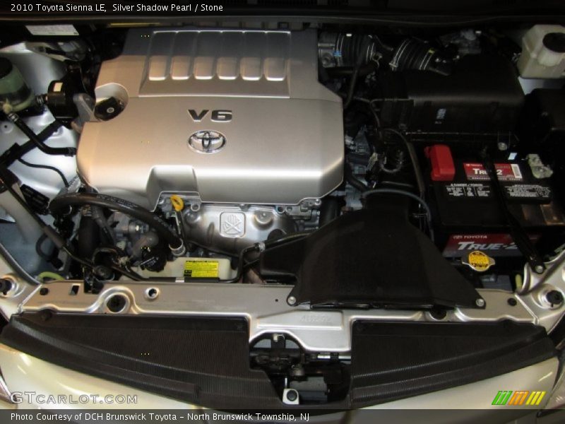Silver Shadow Pearl / Stone 2010 Toyota Sienna LE