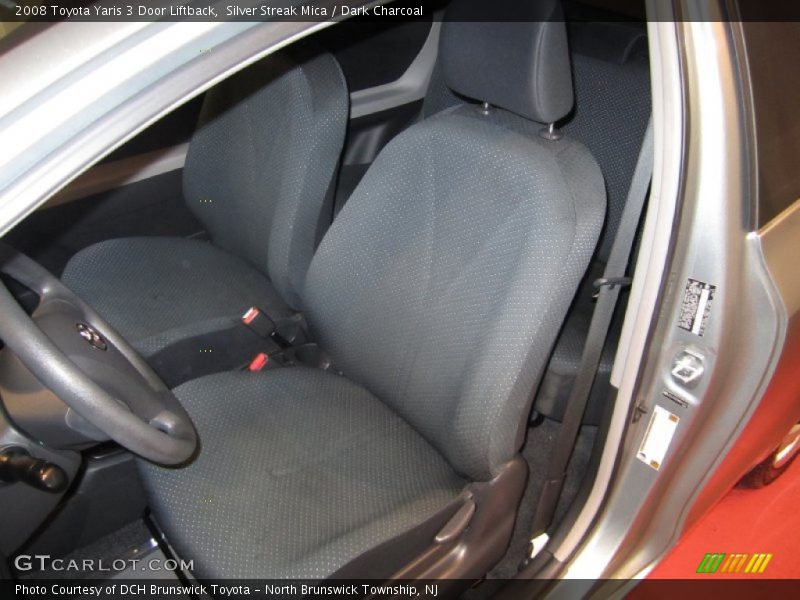 Silver Streak Mica / Dark Charcoal 2008 Toyota Yaris 3 Door Liftback