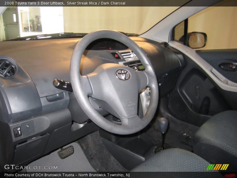 Silver Streak Mica / Dark Charcoal 2008 Toyota Yaris 3 Door Liftback