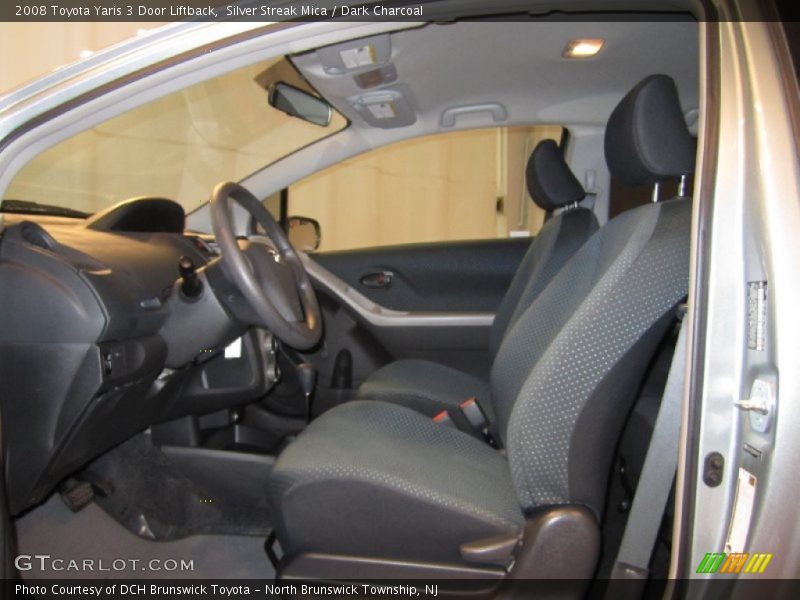 Silver Streak Mica / Dark Charcoal 2008 Toyota Yaris 3 Door Liftback
