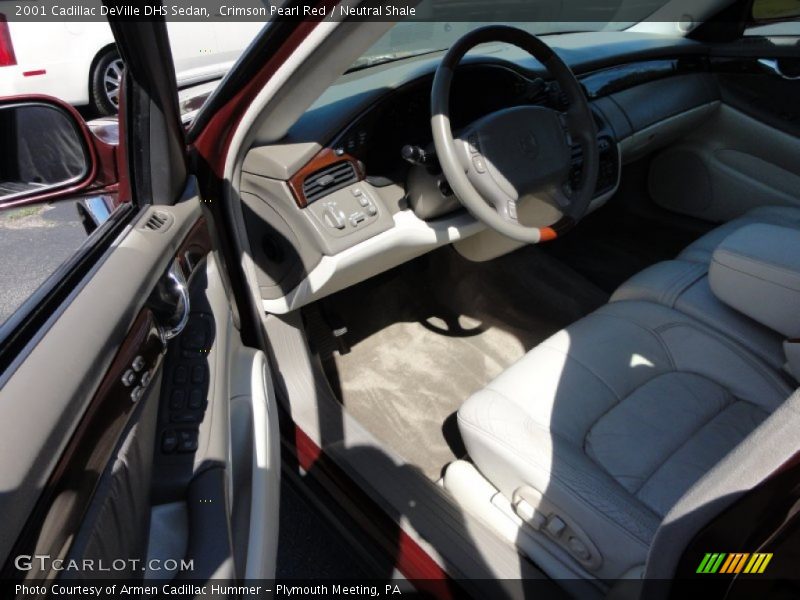 Crimson Pearl Red / Neutral Shale 2001 Cadillac DeVille DHS Sedan