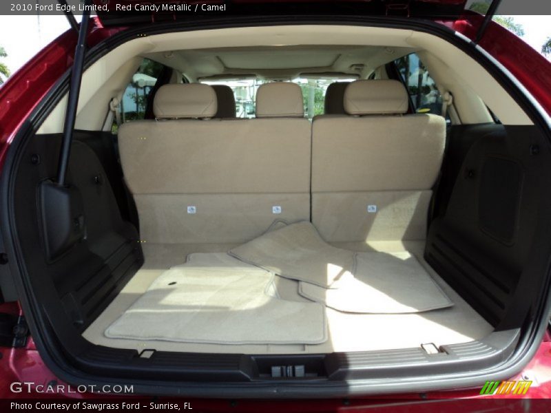 Red Candy Metallic / Camel 2010 Ford Edge Limited