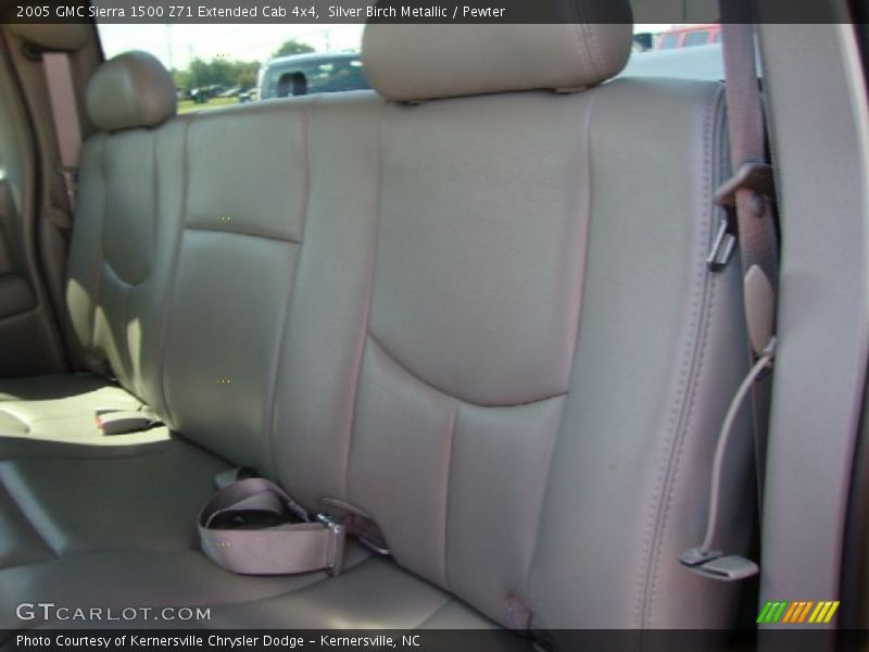 Silver Birch Metallic / Pewter 2005 GMC Sierra 1500 Z71 Extended Cab 4x4