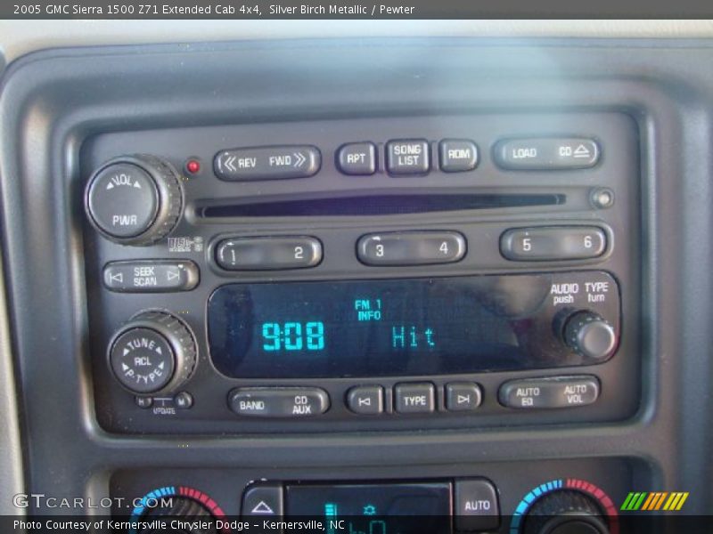 Silver Birch Metallic / Pewter 2005 GMC Sierra 1500 Z71 Extended Cab 4x4
