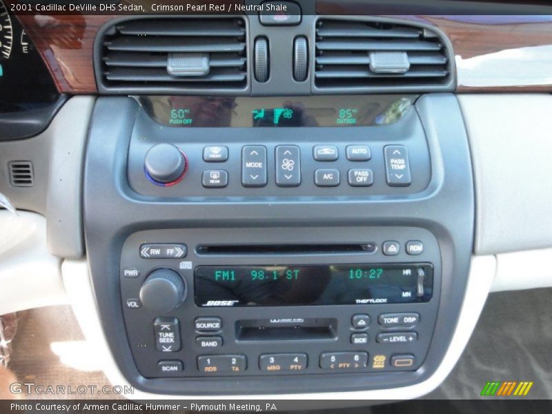 Controls of 2001 DeVille DHS Sedan