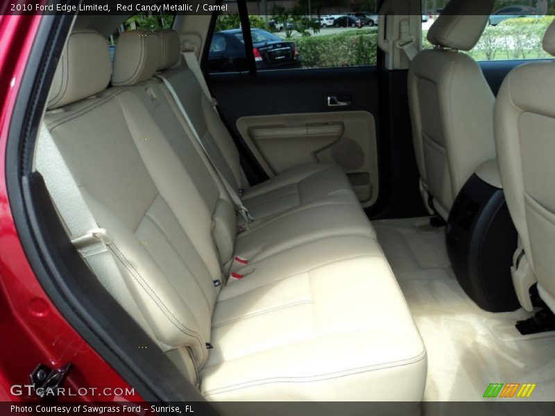 Red Candy Metallic / Camel 2010 Ford Edge Limited