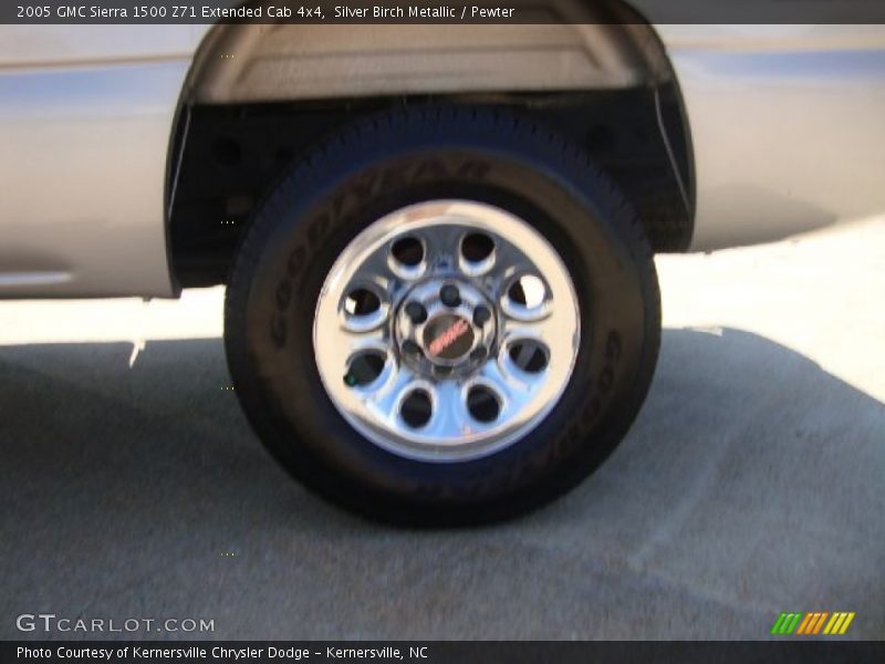 Silver Birch Metallic / Pewter 2005 GMC Sierra 1500 Z71 Extended Cab 4x4