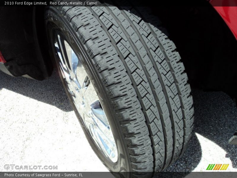 Red Candy Metallic / Camel 2010 Ford Edge Limited